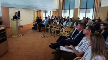 Markus Meier speaking at the 4th Baltic Earth Conference in Jastarnia, Poland.