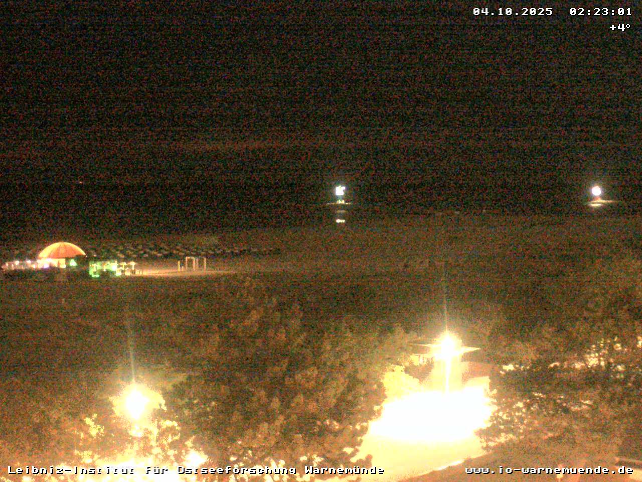 Webcam vom Warnemünder Strand