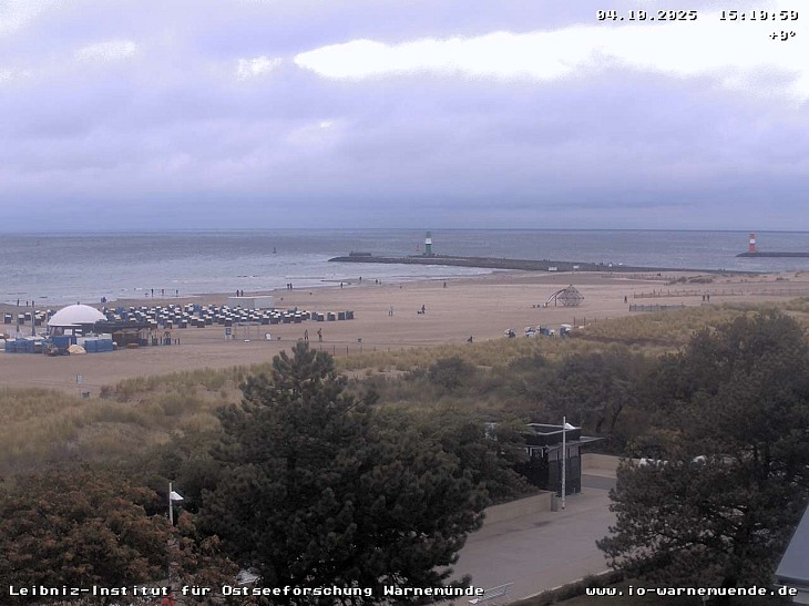 Webcam Leibniz-Institut für Ostseeforschung Warnemünde