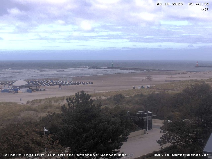 Webcam Leibniz-Institut für Ostseeforschung Warnemünde